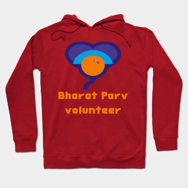 Bharat Parv volunteer Hoodie by Bharat Parv